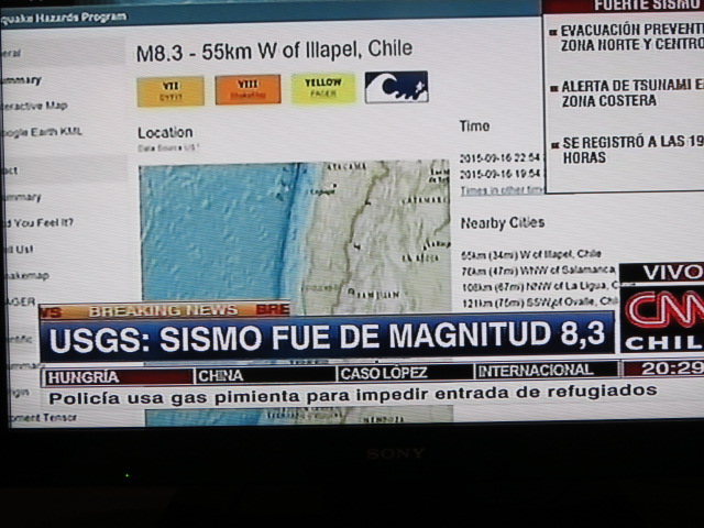 Santiago de Chili Tremblement de Terre le 16 Sept à 19h55 (13)
