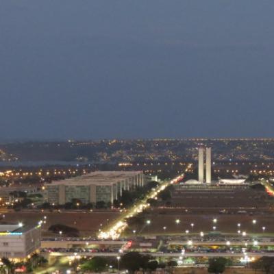 Brasilia vue panoramique de la tour de la tv 48