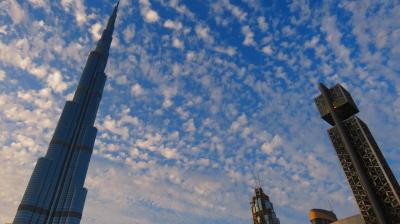 Dubai burj khalifa tower 48