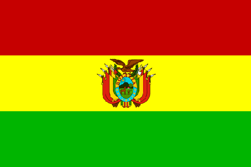 Flagge bolivien