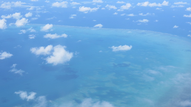 Grande barriere de corail vue du ciel 44