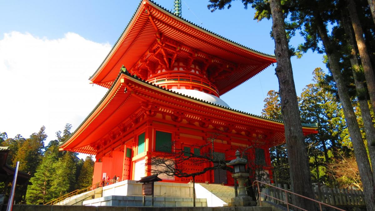 Koyasan temple daito kondo 117