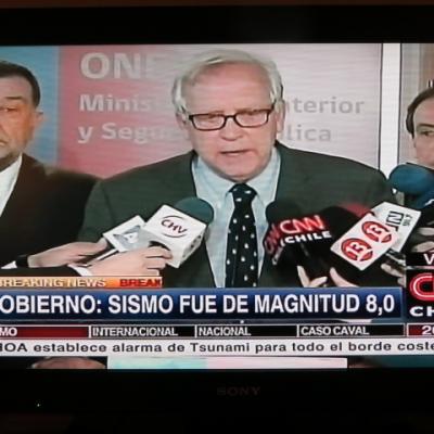 Santiago de chili tremblement de terre le 16 sept a 19h55 1